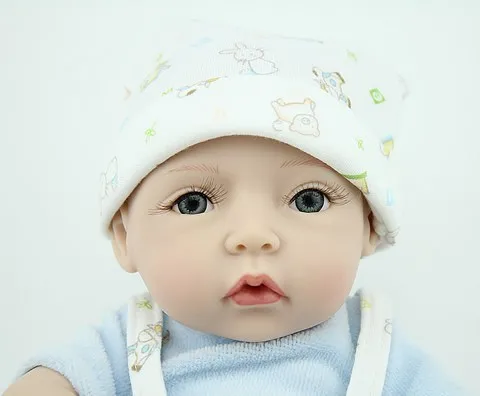 NPK 12inches mini baby dreng bløde blide berøring alle vinyl krop dukke