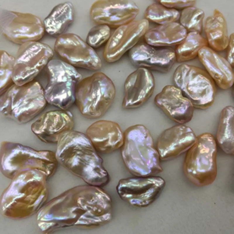 Fantastisk glans masser 150g undrilled ferskvand sjælden perle løse perler