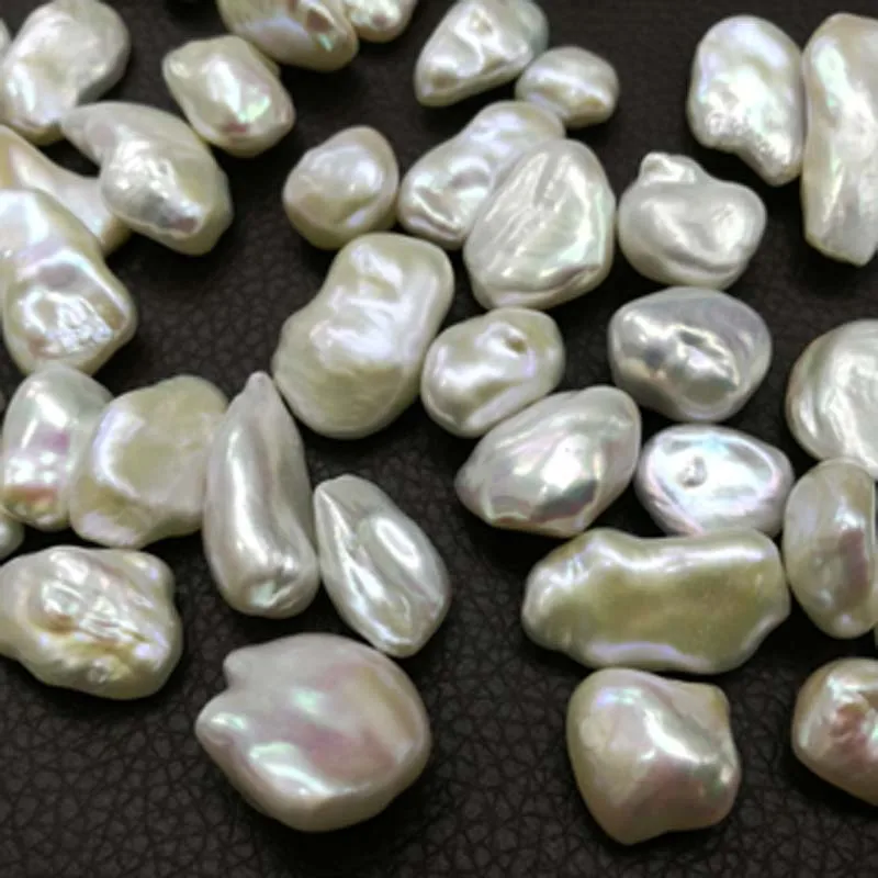 Fantastisk glans masser 150g undrilled ferskvand sjælden perle løse perler