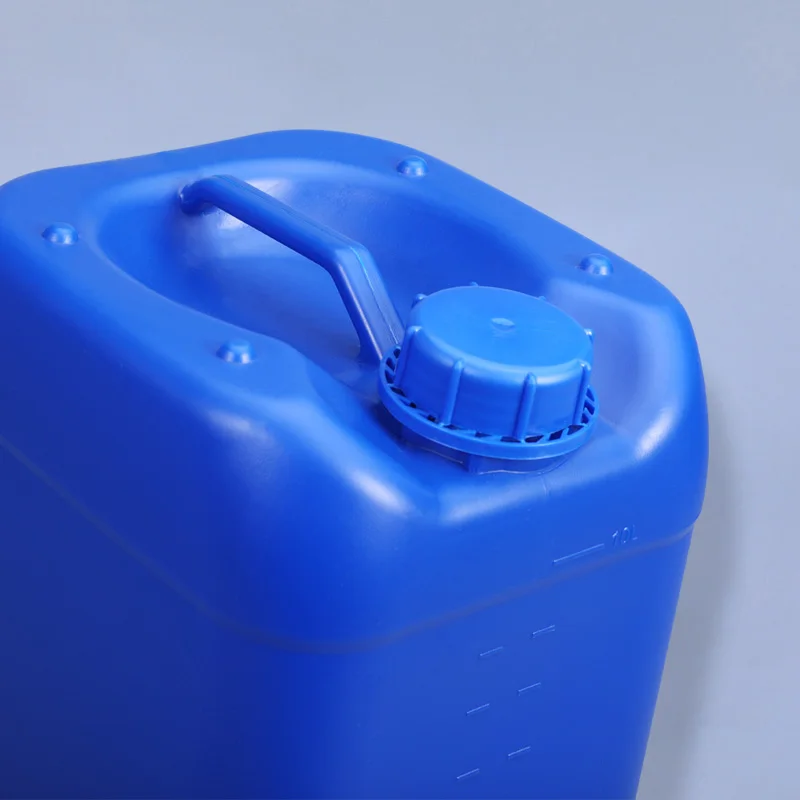 Høj kvalitet 10 liters plast stabelbar Jerry kan for flydende Lotion fødevaregodkendt Tom HDPE trommer Tætte flaske 1STK