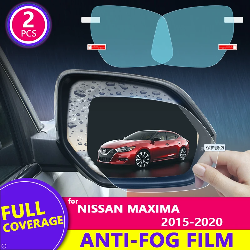 Til Nissan Maxima 2016 2017 2018 2019 2020 Fuld Dækning bakspejlet Film Anti-Fog Auto Spejl Mærkat Bil Tilbehør