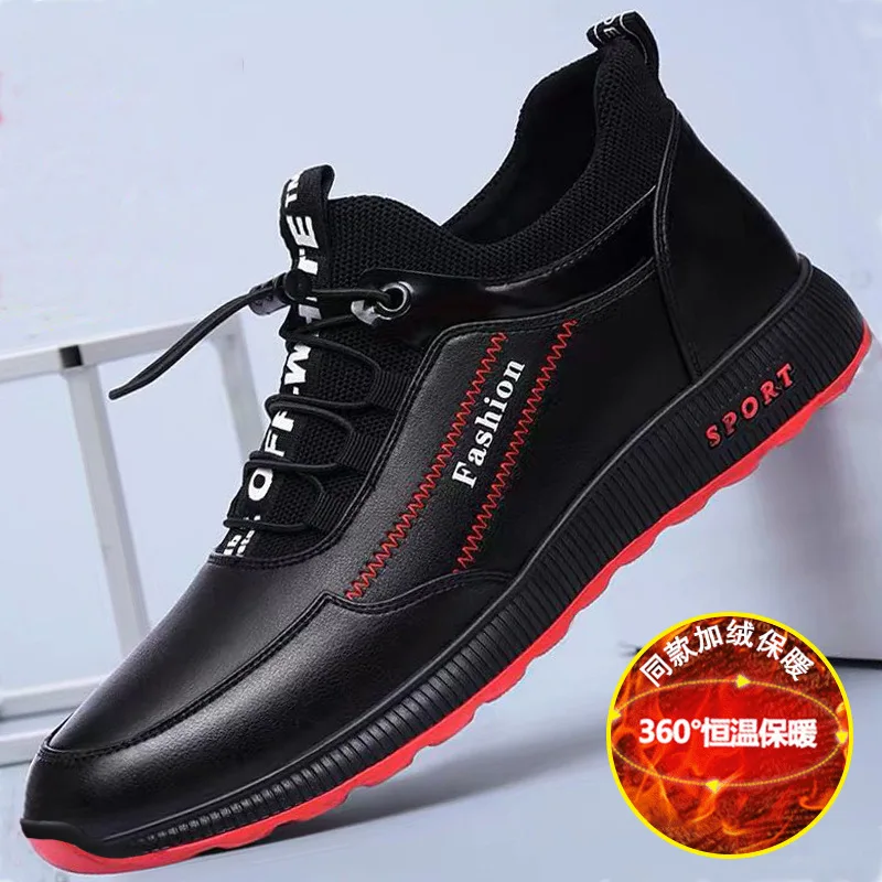 Madhur MILUNSHU 2020 Ny Trend Casual Sko Mænd Sneakers Fashion læder walking sko