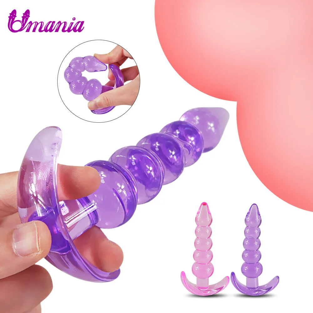 Sex Legetøj til par, Anal Perler Butt Plug for Begyndere Prostata Massager Blød Silikone Anal Sex Shop sex legetøj Anal Plug