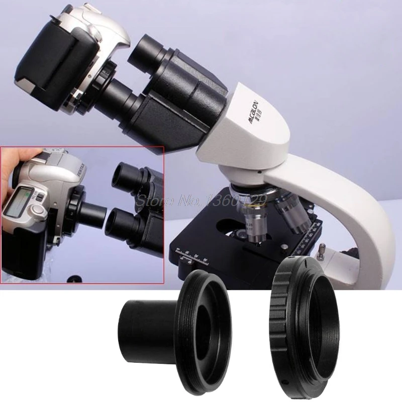 Metal Bajonet-Mount Linse Adapter 23.2 MM til Canon EOS DSLR-Kameraer til at Mikroskop NOV09 Whosale&DropShip