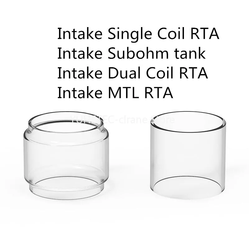 FATUBE glasrør for Indtag Single / Dual coil RTA / Indtag MTL / Indtag Subohm TANK