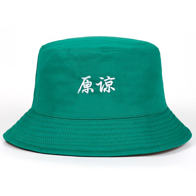 Spoof To Side Reversible Grøn Spand Hat mænd kvinder fiskeri jagt hat Bob Caps Beach Sun creen hat til sommer boonie hat