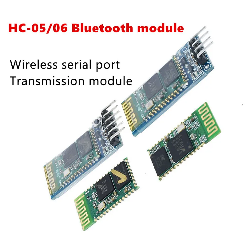 HC-05 HC 05 hc-06 HC 06 RF Trådløs Bluetooth-Transceiver Slave Modul RS232 / TTL til UART-omformer og adapter