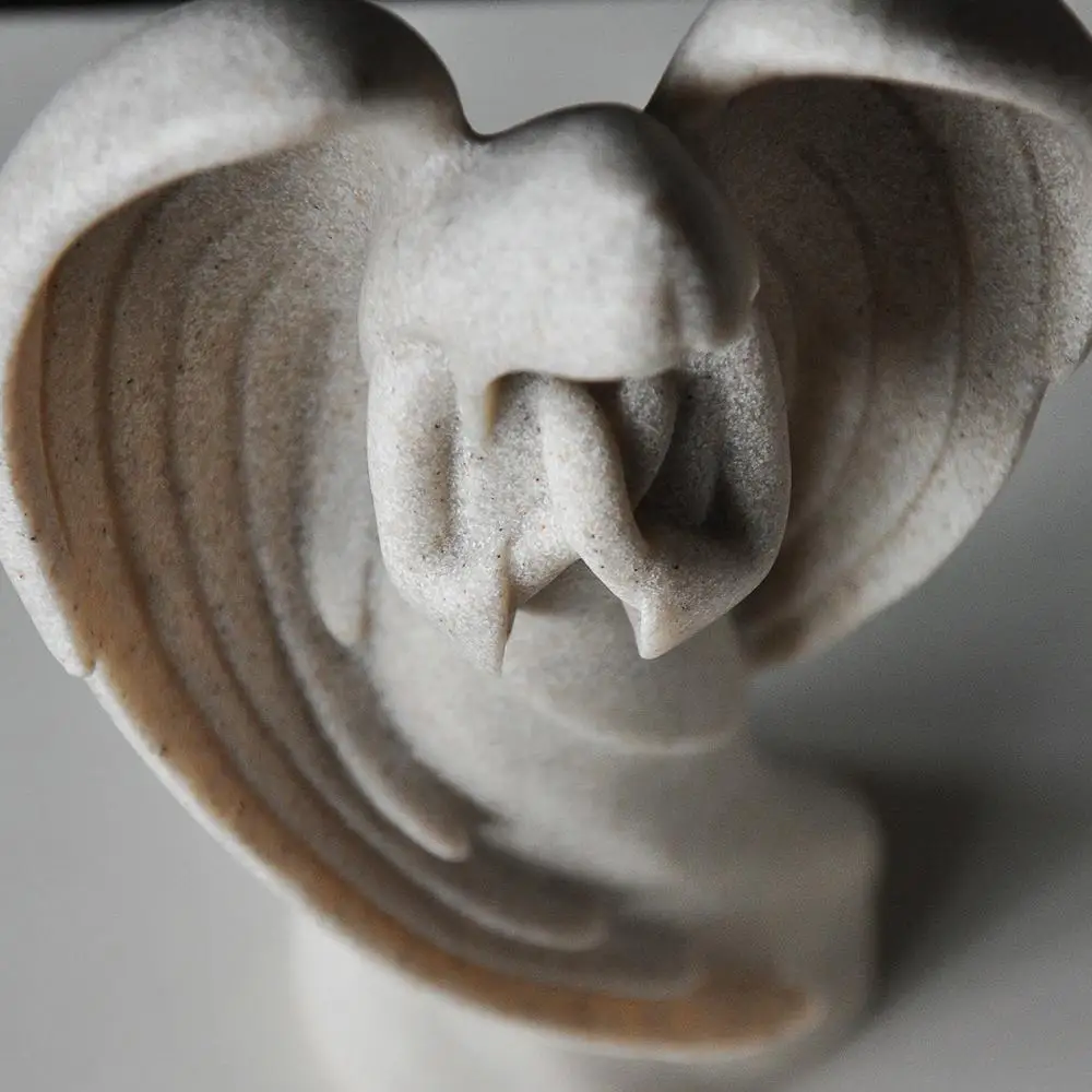 [NOVEMBER] Europa-Guardian angel skulptur dekoration stue undersøgelse kreative statue håndværk retro tilbehør til hjemmet bøn angel