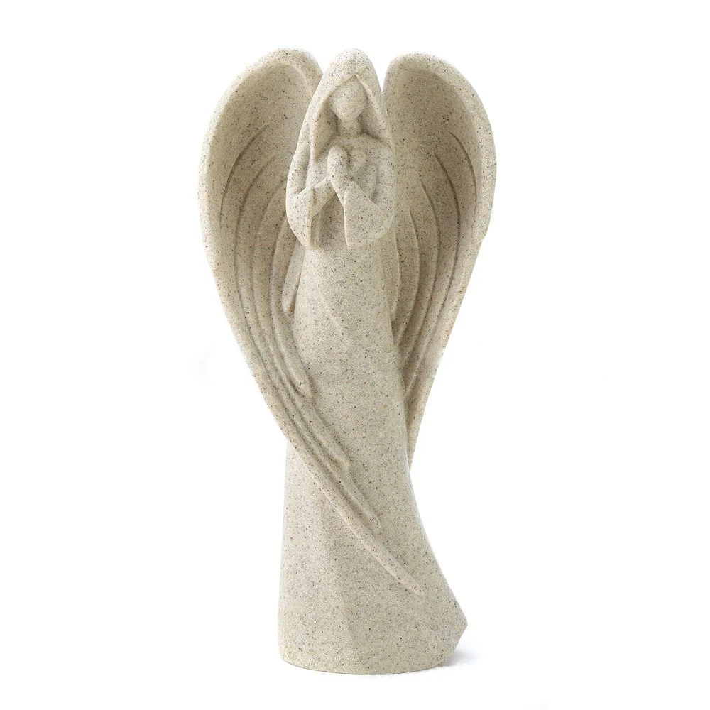 [NOVEMBER] Europa-Guardian angel skulptur dekoration stue undersøgelse kreative statue håndværk retro tilbehør til hjemmet bøn angel