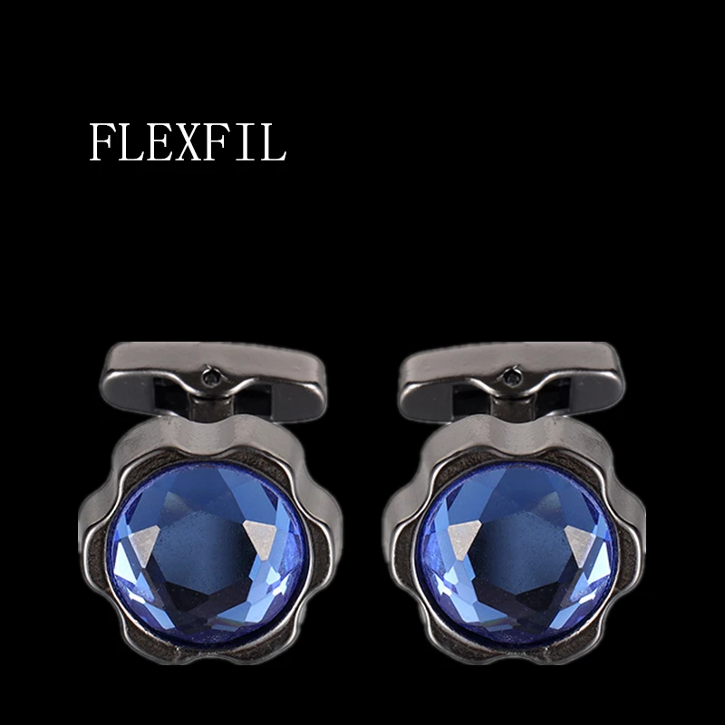 FLEXFIL Smykker fransk skjorte, manchetknapper for herre Brand designer Manchetter link-Knappen mandlige Høj Kvalitet, Luksus Bryllup Gratis Fragt