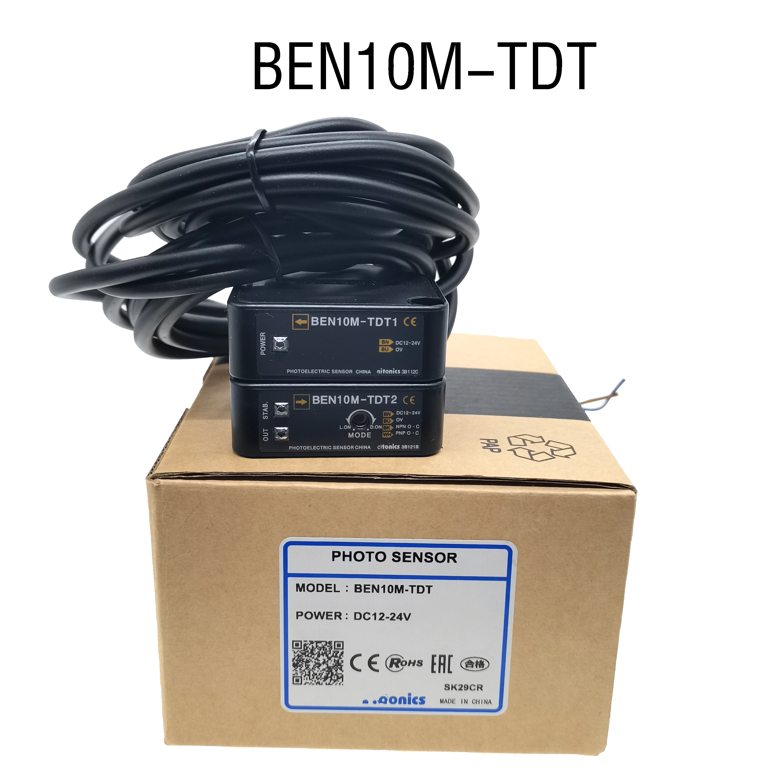 Oprindelige autentiske på den fotoelektriske skifte BEN10M-TDT1 BEN10M-TDT2