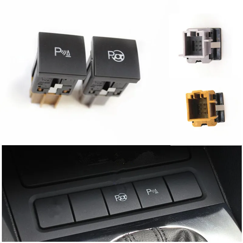 Auto Tilbehør Automatisk Parkering justering Kontrol assist System Skifte PDC OPS Radar Skift-Knappen For VW Jetta Golf 6 MK6