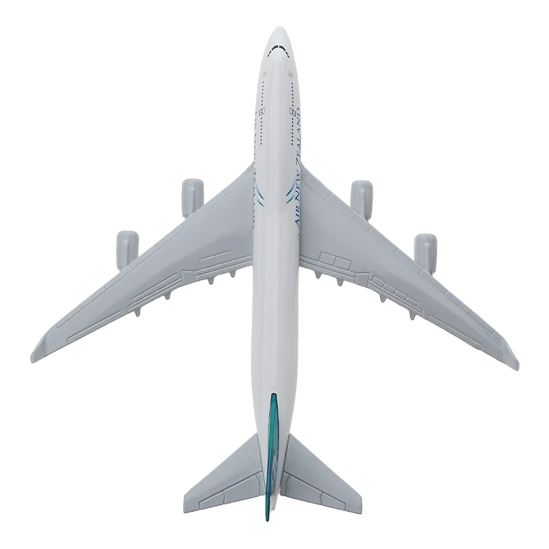 16cm Air New Zealand Boeing 747 Fly Model Trykstøbt Metal Model Fly 1:400 Metal Flyvemaskine Fly Fly Model Toy