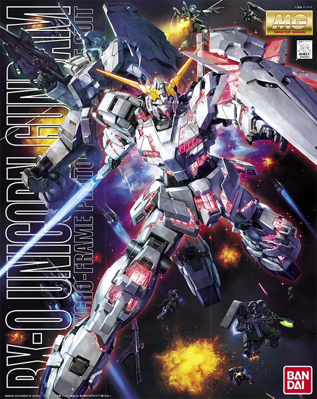 Bandai Gundam MG 1/100 UNICORN æg HD-Mobil, der Passer Samle Model Kits, Action Figurer, Plast Model Legetøj