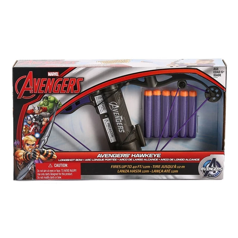 Marvel Avengers Hawkeye Longshot, Bue Toy Clinton Francis Barton Toy Kanon Kugler Action Figur Fødselsdag Gave Legetøj For Børn
