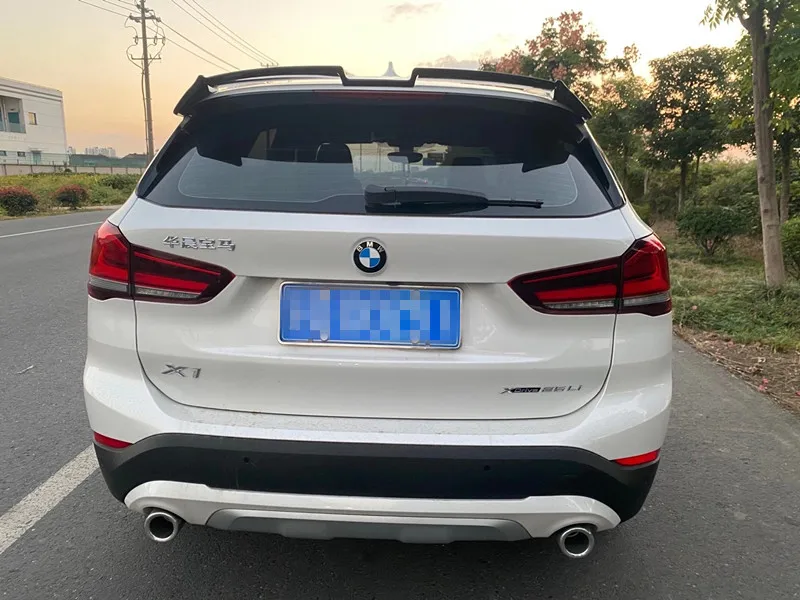 Til BMW X1 F48 Spoiler 2017-2019 BMW 1-serie Hatchback ACK ABS Materiale Bil bagskærm Farve hækspoiler Til BMW X1 Spoiler