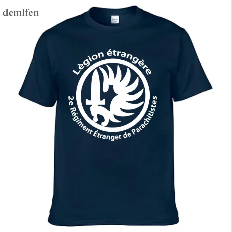 Nye franske Fremmed Legion Særlige Styrker Krig Army T-shirt, Mænds Bomuld kortærmet T-Shirt t-Shirts Toppe Homme Camisetas
