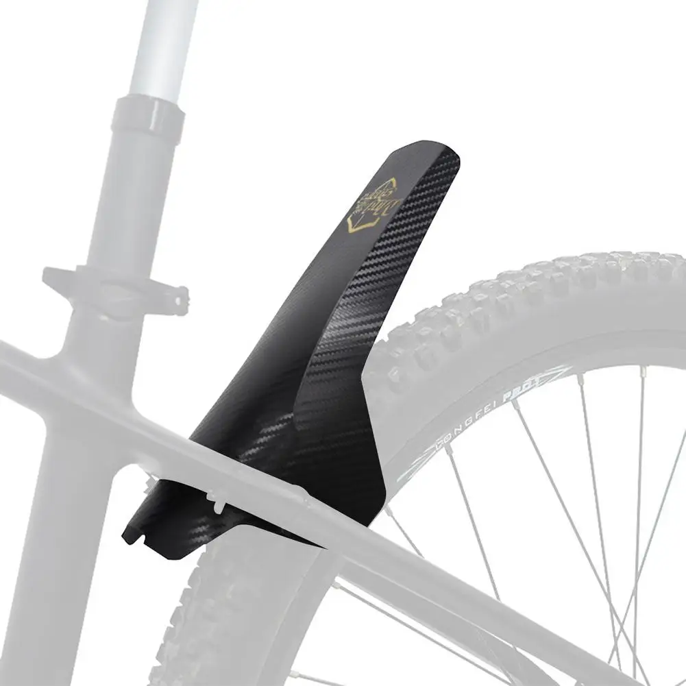 2STK Fleksibel Carbon Fiber Cykel Fendere Justerbar Foran baghjulet Stænkskærme Riding Vinger Mudder Vagt Cykel Tilbehør