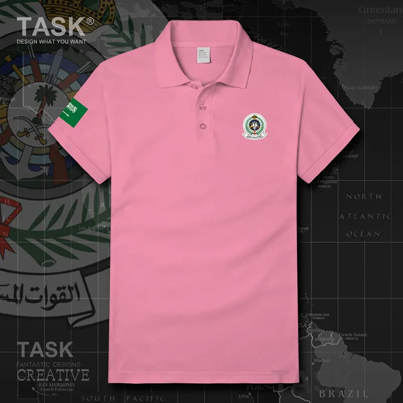 Hær Saudi-Arabien Saudi Arabian SA SAU herre t-shirt nye Toppe kortærmet polo shirts Herre bomuld kausale trøjer golf tennis top