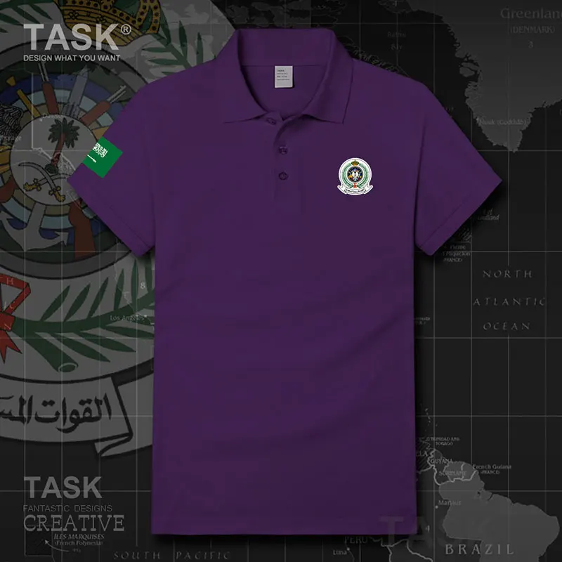 Hær Saudi-Arabien Saudi Arabian SA SAU herre t-shirt nye Toppe kortærmet polo shirts Herre bomuld kausale trøjer golf tennis top