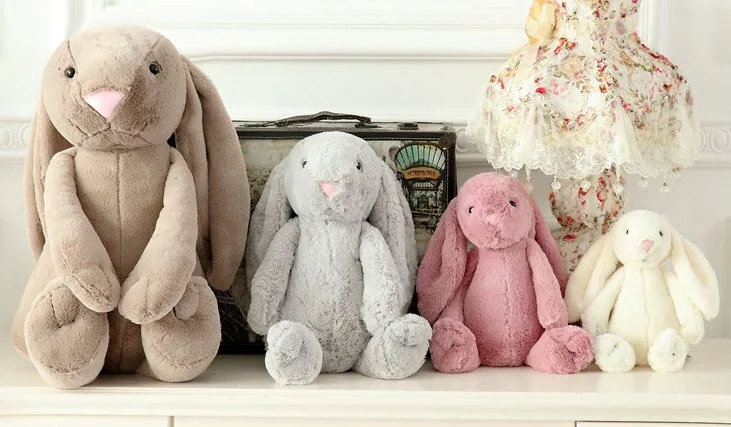 40cm Toy Plys Bunny Fyldte tegnefilm blød kanin Legetøj Dukke Komfort søvn toy Værelse dekoration Fødselsdag eller Valentinskort Dag gave