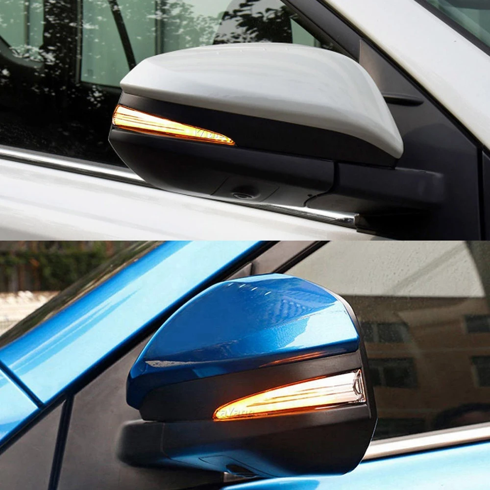 2STK Dynamisk Blinker LED-blinklys Lys Indikator For Toyota RAV4 XA40 Highlander 4Runner XU50 Noah R80 Voxy Esquire