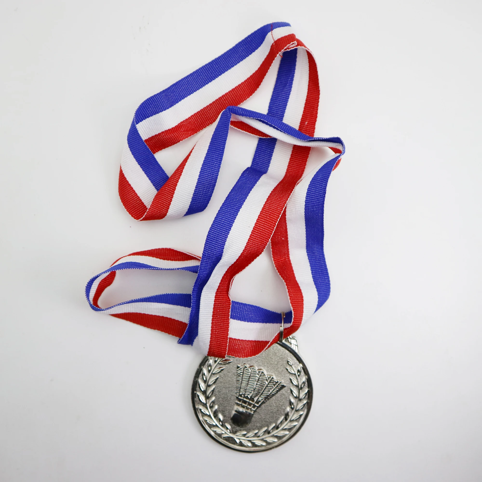Dia 65MM Badminton-Medaljer 1 sæt Indeholder 1stk Guld Farve Medalje og 1stk Sølv Guld Medalje og 1stk Branze Medalje