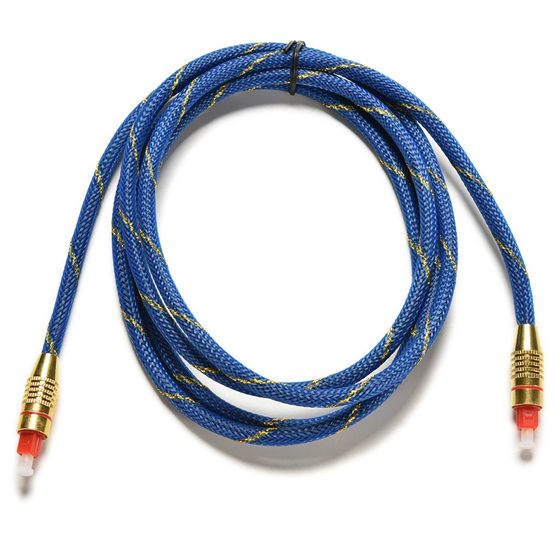 JETTING 1 pc 2M Premium-Toslink Digital Optisk Fiber Audio Kabel-TV Ledningen til 6,5 M OD 5.0 Drop Shipping