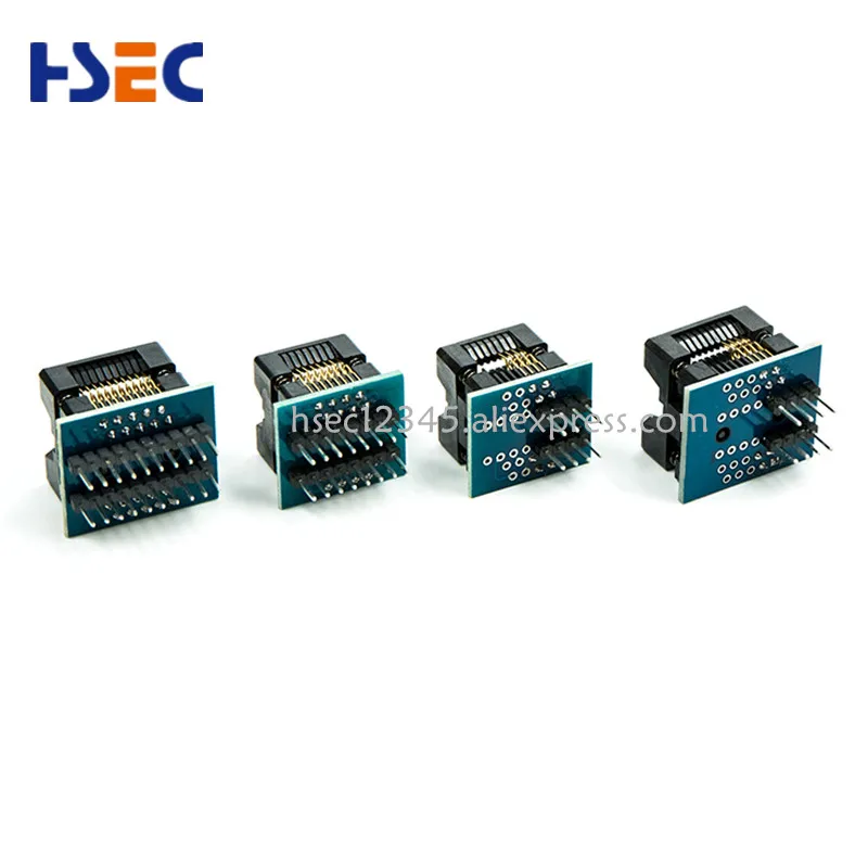 5PCS Adaptere, Stik Kit SOP28+SOP20+SOP16+SOP8 Adapter til TL866CS TL866A TL866II Plus EZP2010 EZP2013 RT809F RT809H Programmør