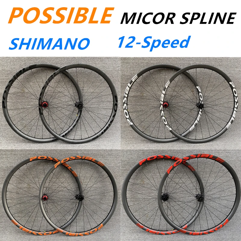 Det er muligt 29er ØGE 148 Carbon MTB 30MM 330g RIM med dt swiss Micro Spline 12 Speed Hub for XC MTB Cykel Hjulsæt Slangeløse Klar