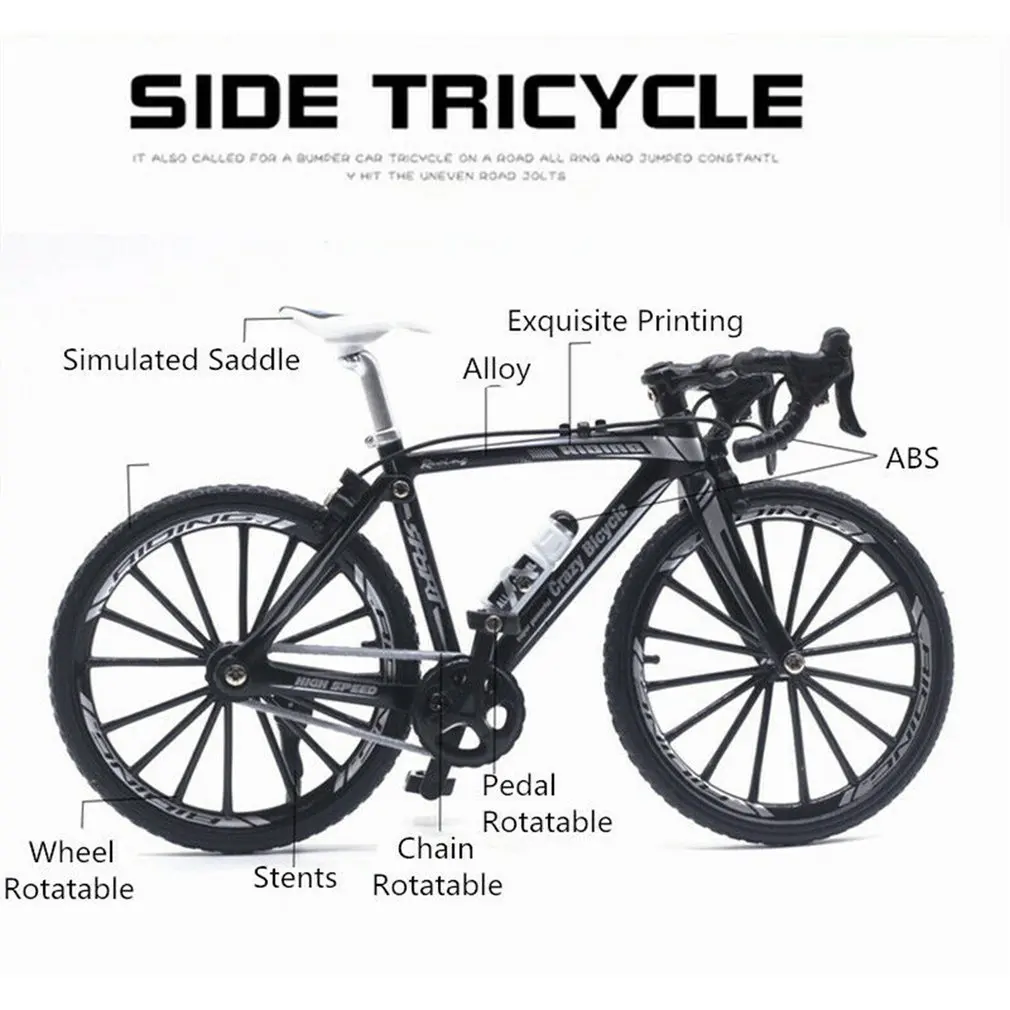 1:10 Trykstøbt Legering Metal Cykel Cykel Model Cykling Legetøj Til Børn, Gaver, Legetøj, Køretøjer til børn
