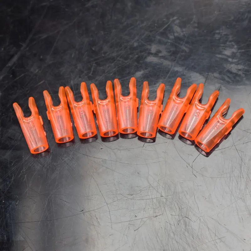 Jagt Bueskydning 50stk DIY Plastik Pil Pin Kærve Størrelse S For ID4.2mm ID6.2 mm 3,2 mm DIY-Pil-Bueskydning Tilbehør