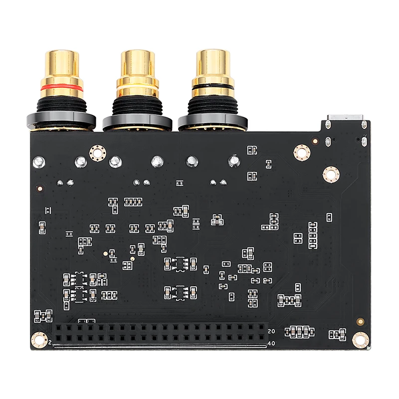 Khadas Tone Bord eksterne USB-Hi-Fi-lydkort ES9038Q2M Hi-Res Lyd-Board Lyd Dekoder kompatibel med VIM 1 2 3 Kant-V