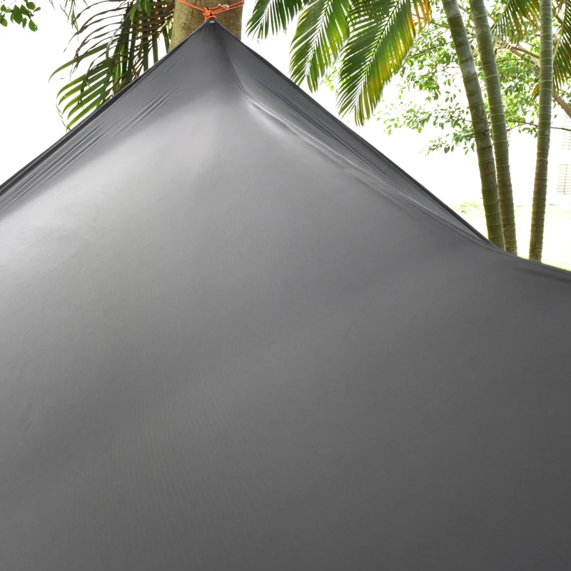 3.6x2.8m Sol Husly Tarp Telt Skygge Ultralet UV Have Fortelt Baldakin Parasol Udendørs Hængekøje Regn Flyve