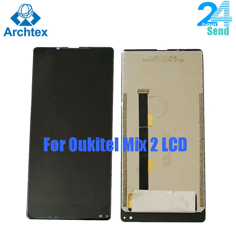 For Oprindelige Oukitel Mix 2 LCD Display +Touch Screen Digitizer Assembly Reservedele 5.99 tommer +værktøjer