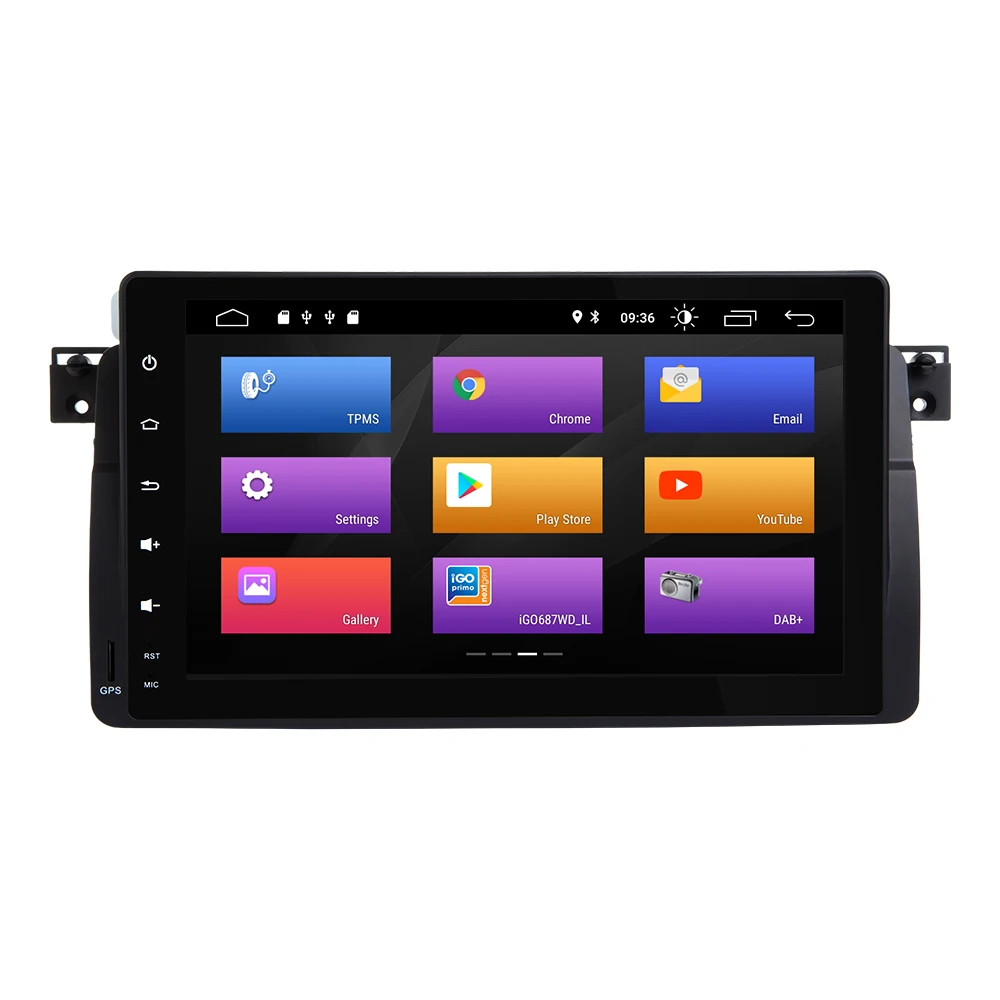 Josmile Car Multimedia-Afspiller 1 Din Android 10 Til BMW E46 M3 Rover 75 Coupe Navigation GPS DVD Bil Radio 318/320/325/330/335