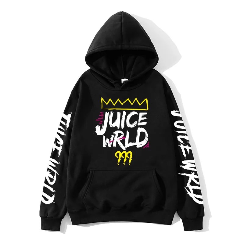 Rapper Juice Wrld Hættetrøjer Mænd/Kvinder 2020 nyankomne Mode print pop hip hop stil, cool Juice Wrld sweatshirt hoody coats
