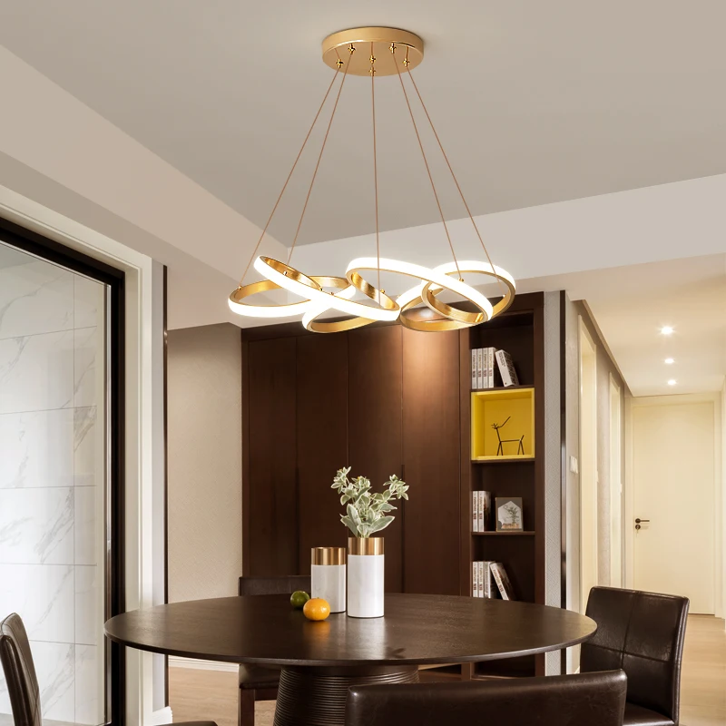 Moderne LED-Vedhæng Lys Til Stue, Spisestue, kontor, hjem, Hænge Lamper RC dæmpning Pendel Lamper Loft Lampe Inventar