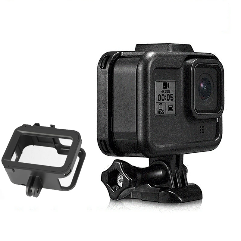 Frame Case for GoPro Hero 9 Sort Beskyttende Boliger Dykning Beskyttende cover til Gopro 9 Tilbehør Til Film-Kameraer