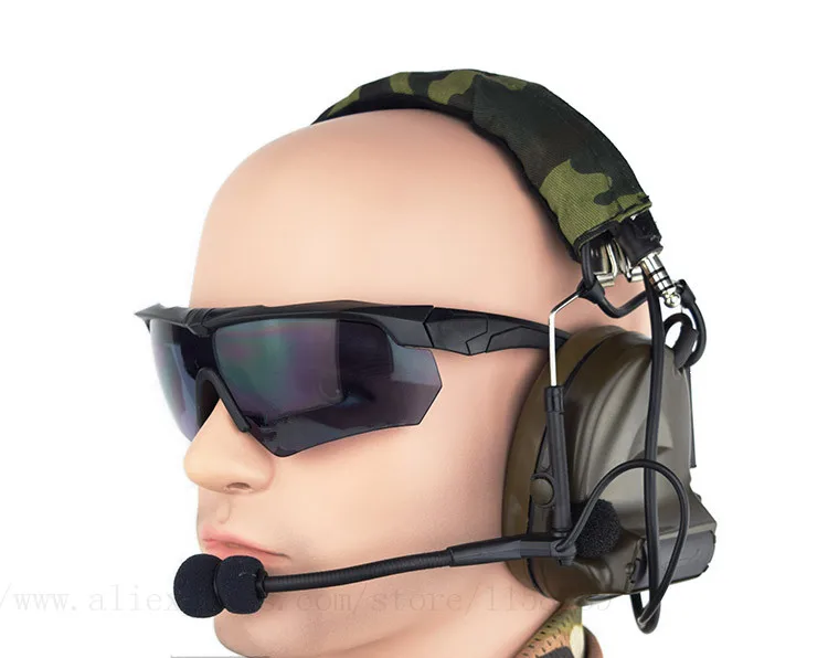 JIE.B Sports solbriller Militære Beskyttelsesbriller Ballistiske 3 Linse Bullet-proof Army Solbriller med Oprindelige Sag Taktiske Eyeshield
