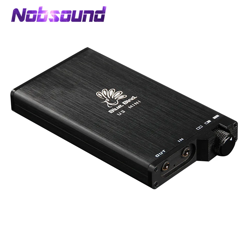 Nobsound Hi-Fi Bærbare Klasse A Hovedtelefon-Forstærker Mini Stereo Audio Headset, Forstærker