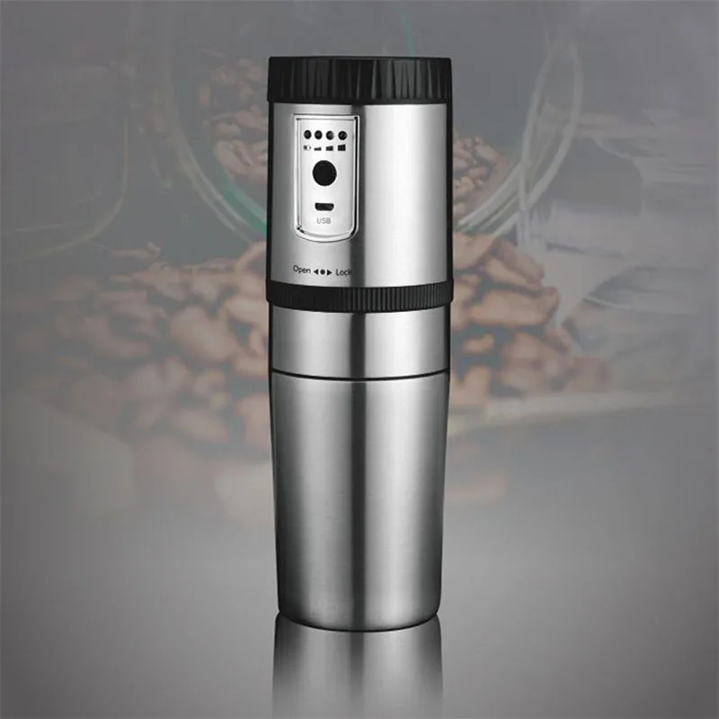 Bærbare Og Kaffefaciliteter Mini Semi-Automatisk Og Maskinen Kompakt Og Slibning Udstyr I Rustfrit Elektriske Forfalder Espres
