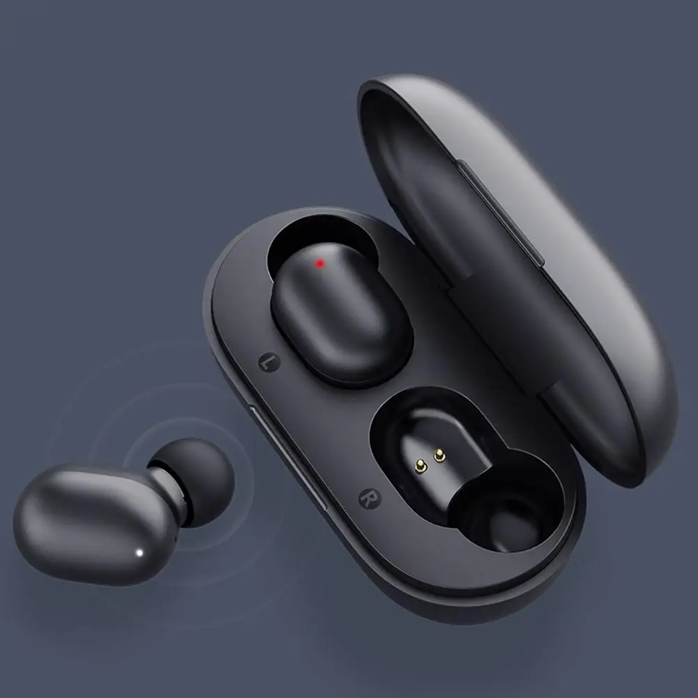 Tryk TWS Hovedtelefoner Trådløse Bluetooth-IPX5 Musik Ørepropper for Xiaomiyoupin HAYLOU-GT1 TWS Bilaterale Kontinuerlig Lytte 3.5 t