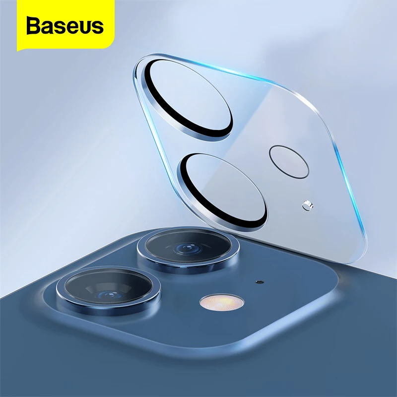Baseus 2STK Kamera Linse Hærdet Glas Til iPhone 12 Pro Max antal 6.7 6.1 Fuld Dækning Kamera Protector Til iphone 12 Mini Kamera Glas