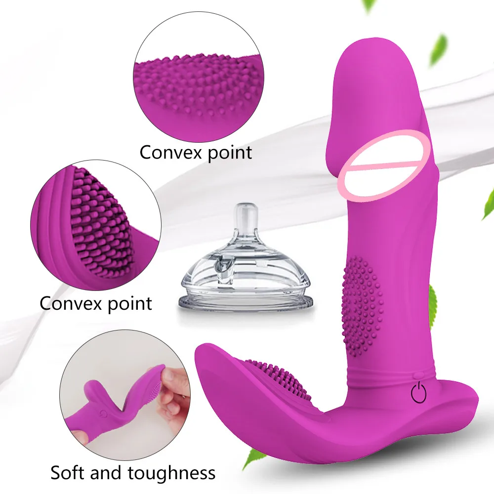 G Spot Vibrator Dildo Stimulator Silikone Trådløse Fjernbetjening Vibrator Vibrerende Trusser Voksen Sex Legetøj til Kvinder, Par sexlegetøj