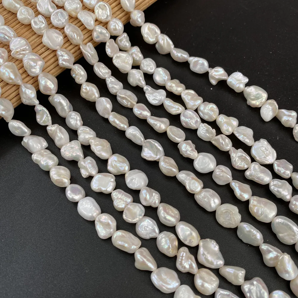 Høj Kvalitet Naturlige Barok Perle Uregelmæssige Knap Form ferskvandsperler Perler til gør det selv-Charme Halskæde Armbånd Smykker at Gøre