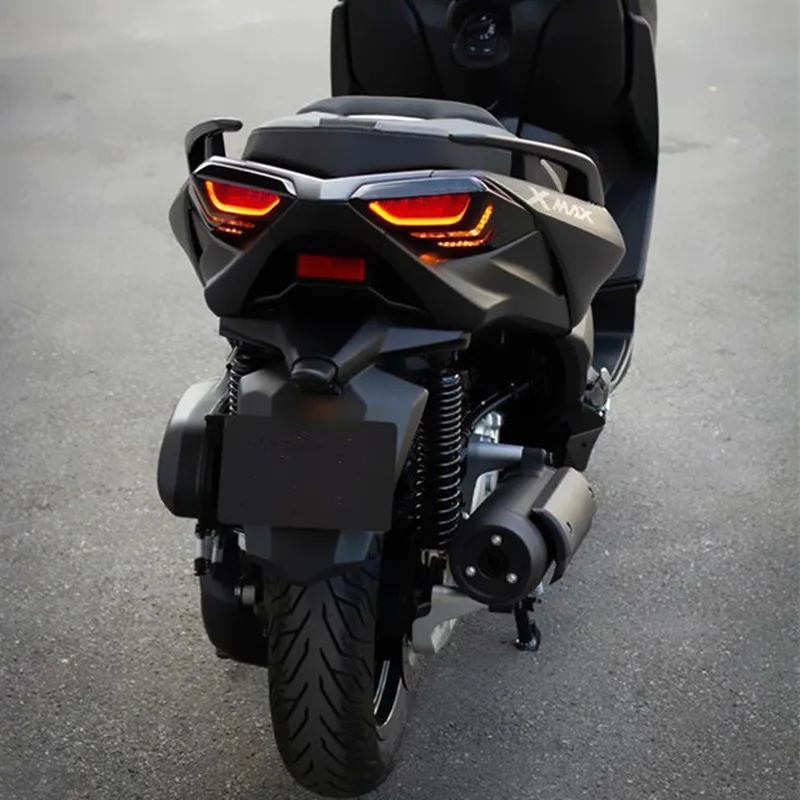 Passer til Yamaha XMAX 250/300/400, 2018-2019, kulfiber Beskyttende Hætte Front -, Bag, blinklys, Lys Tamp