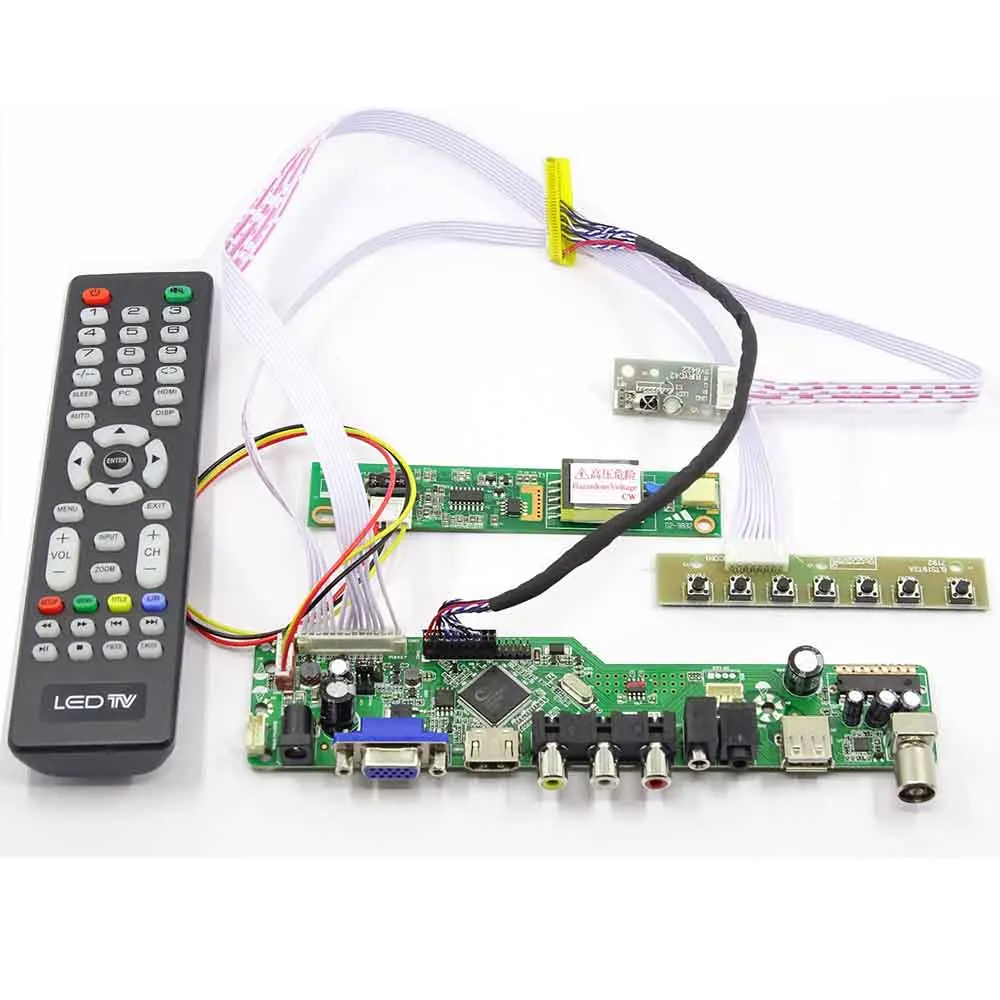 Latumab Kit til LTN154X3-L0D TV+HDMI+VGA+USB+AV-LCD-LED-skærm-Controller Driver yrelsen 15,4