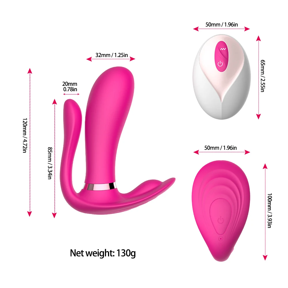 Fjernbetjeningen Dildo Vibratorer Trusser til Kvinder Klitoris Stimulator Voksne Sex Maskine Kvindelige Vaginal Vibrator Masturbator Legetøj