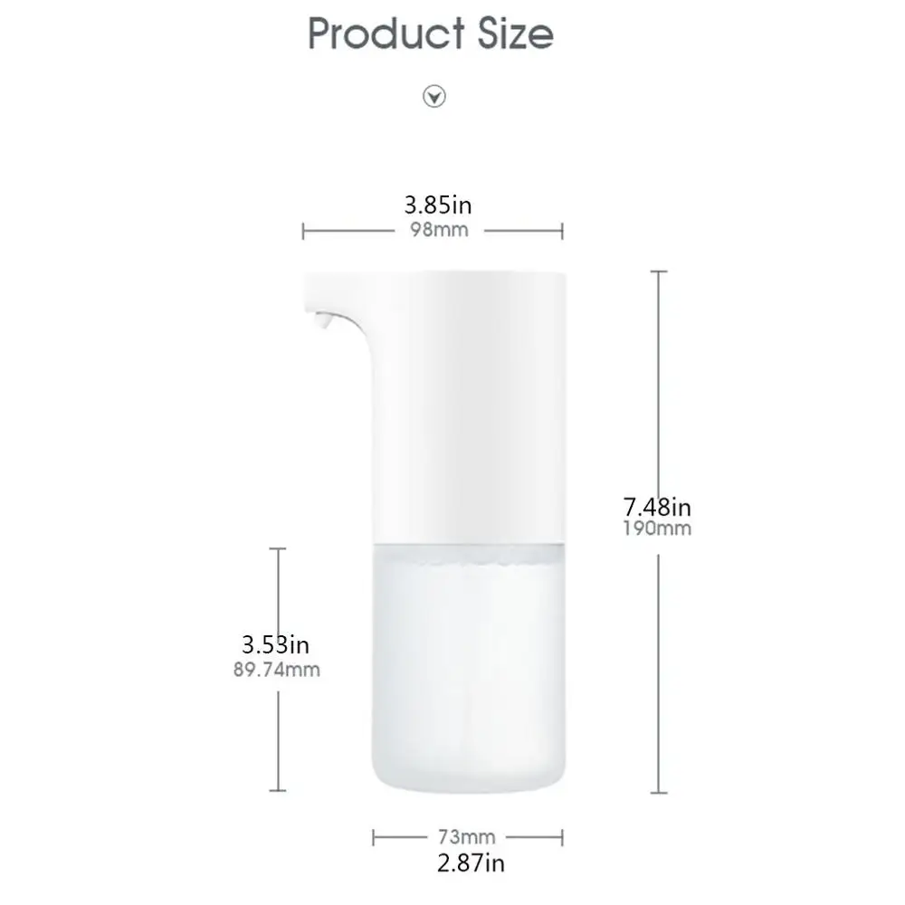 Xiaomi MiJia auto induktion skummende vaskemaskine håndvask automatisk sæbedispenser til 0.25 med infrarød induktion